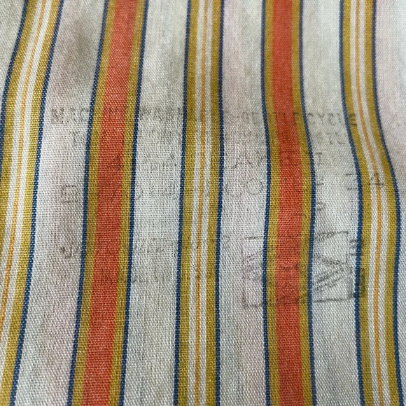Vintage 1970s Arrow Kent Collection Men’s Button Down Striped 16-34 Drake II - Picture 15 of 16